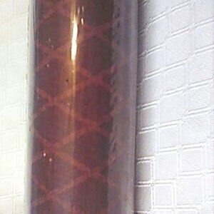 Wallpaper Sunworthy Burgundy Diamond Pattern One Double Roll Pre-Pasted Y2k